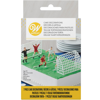 Tortendekoration * Fussbal * Set * 7 teilig